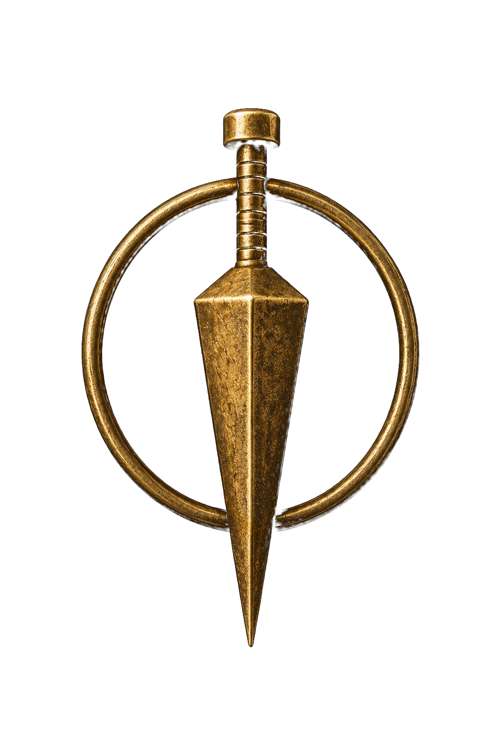 Narrowlight Press plumb-bob-in-ring mark